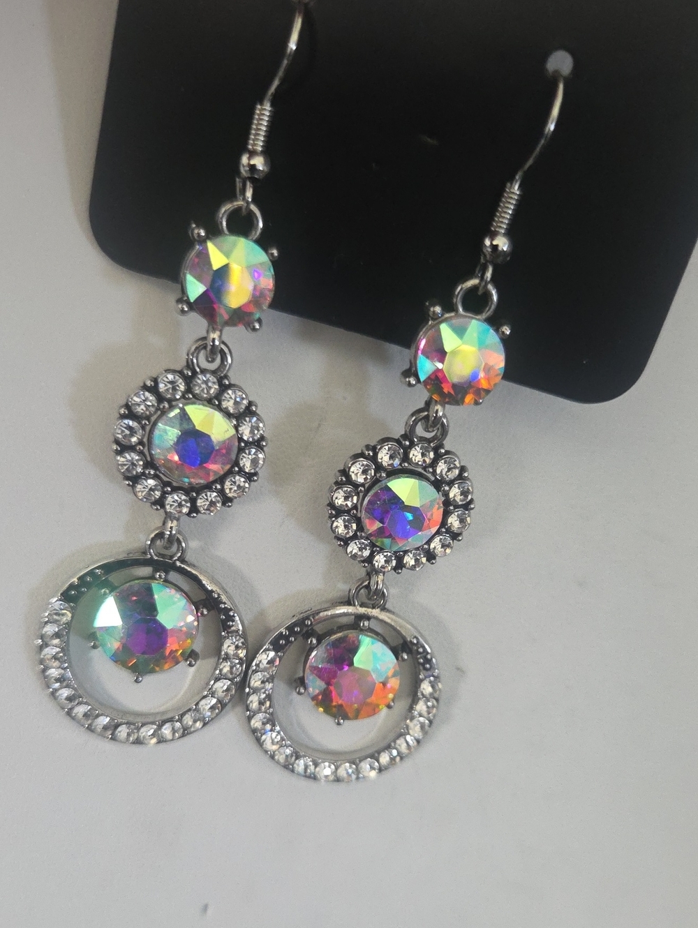 Paparazzi Irridescent Multi Earrings NWT
